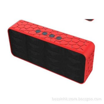 Lowest Price Cube Plastic Bluetooth Amplifier/Speaker with FM for Phone and PC and Laptop (BS-217)